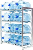 стеллаж - подставка для 12 бутылей (стальная, разборная) от магазина BIORAY