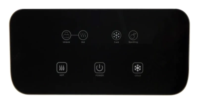 Кулер для воды VATTEN L05WKG с нижней загрузкой бутыли и газацией